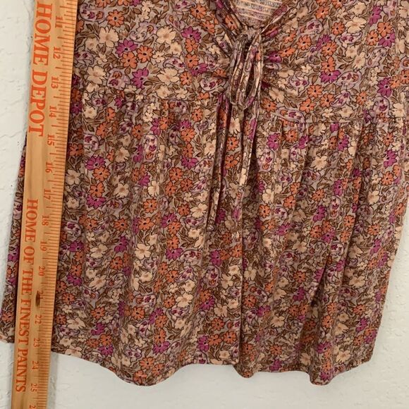 Lucky Brand Multicolor Floral Tank Size L - Picture 6 of 11